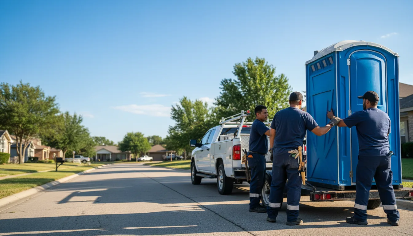Portable Toilet Rental in Columbus Junction, IA near me